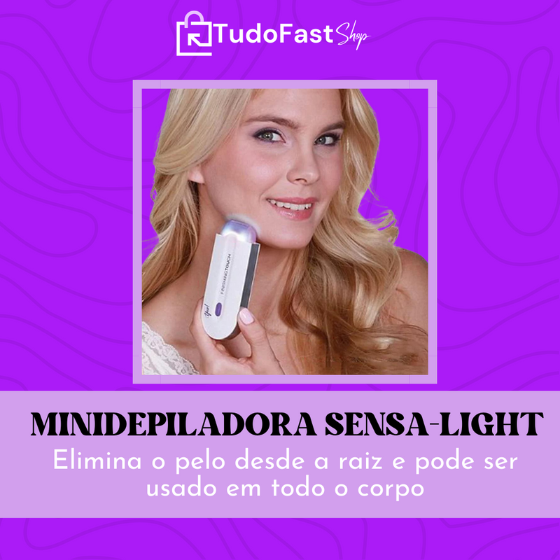 Depiladora Sensa Light 2 em 1 Depilacao e Acabamento